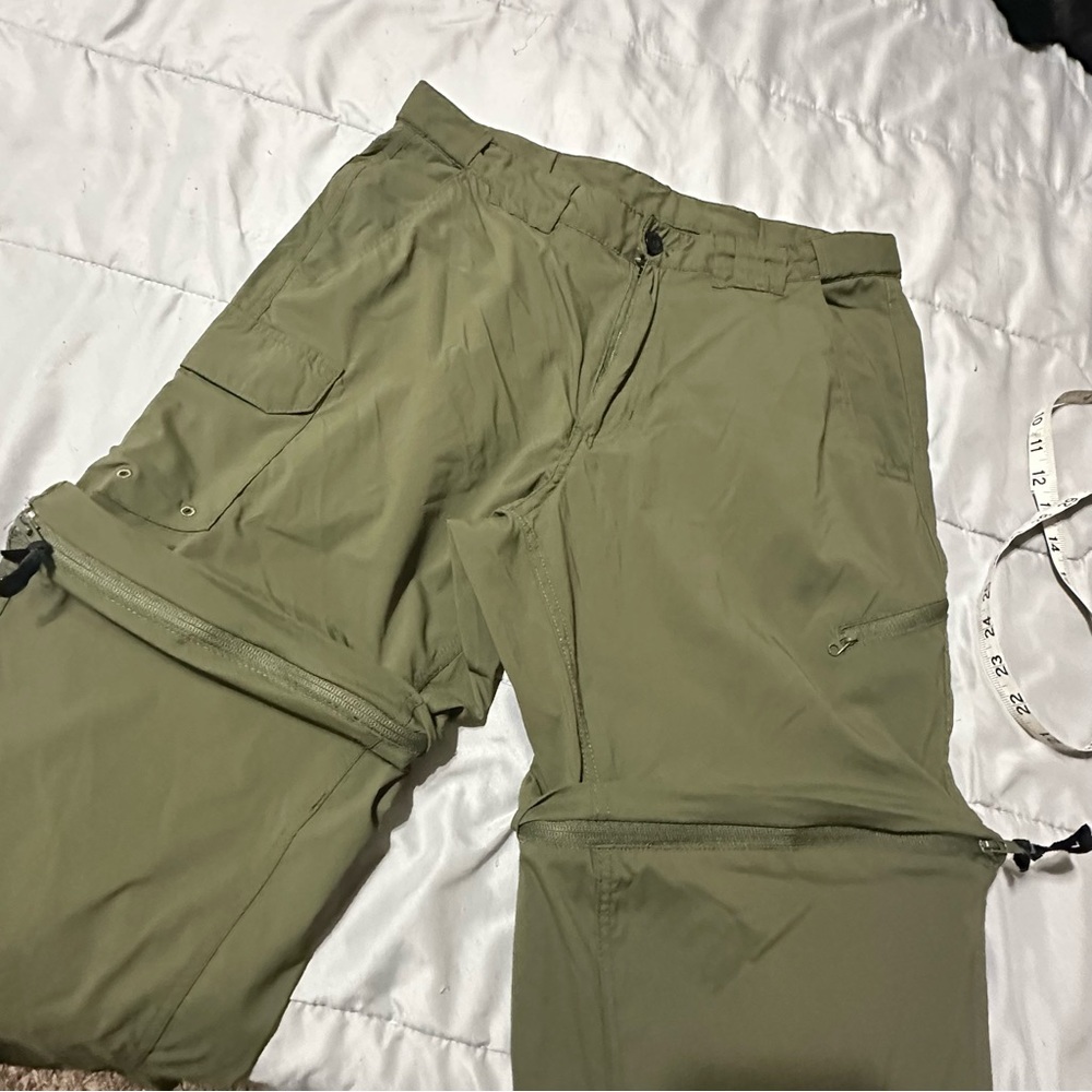 Magellan Men’s M Fish Gear Water Repellent Cargo Pants Shorts Gorpcore Outdoor - Picture 8 of 11